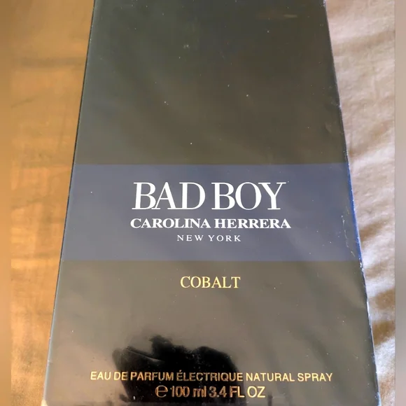 New Bad Boy Cobalt Electrique Eau De Parfum By Carolina Herrera. - Picture 1 of 3